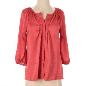Dana Buchman Orange Blouse Size S